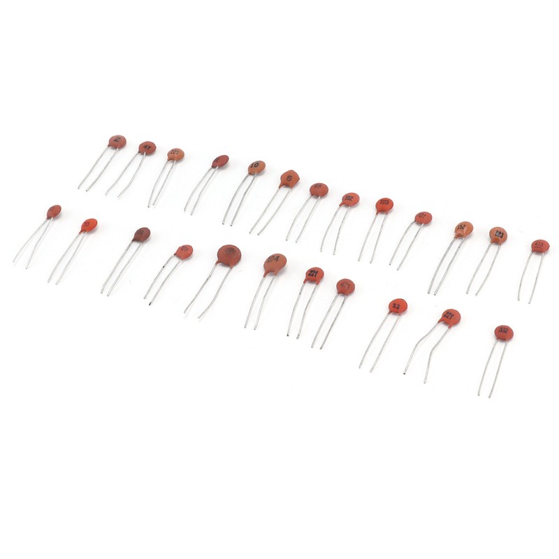 960Pcs Ceramic Capacitor In Line DIY Electronic Components 2PF-0.1UF 24
