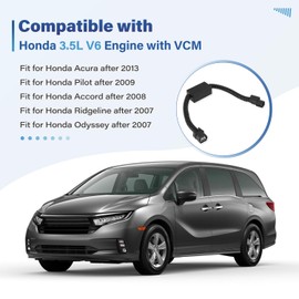 Compatible with Honda 3.5L V6 Engine with VCM Muzzler Harness Disable Kit, Fit for Honda Acura Pilot Accord Odyssey Ridgeline VCM Muzzle Tube Set
