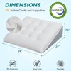 TANYOO Bed Wedge Pillow for Sleep Apnea 7.5Inch Gerd Pillow
