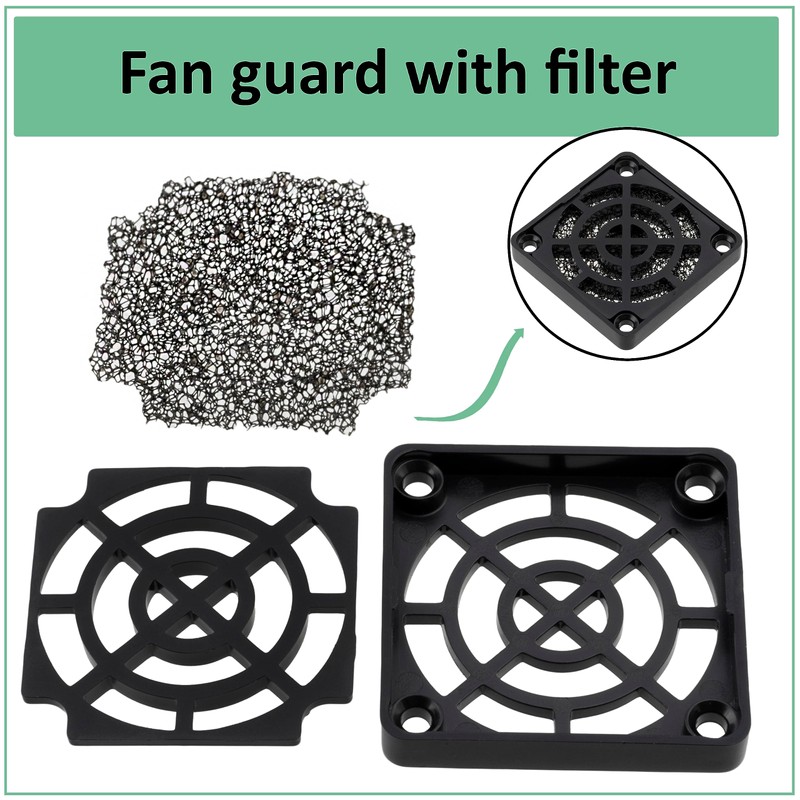 AERZETIX - C15112-40 x 40 mm protective grille for PC