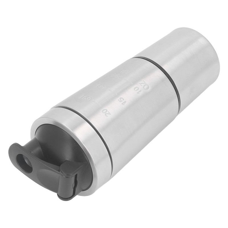 Shaker Bottle 800ml Stainless Steel with Whisk Portable Protein Shaker