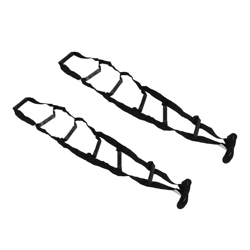 2pcs Bed Ladder Assist Strap Adjustable Nylon Pull Up Sit