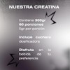 Creatina Monohidratada, Sin Saborizantes, Preworkout, 300g.