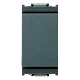 VIMAR Idea 0R16001 Switch 1P 16 AX 250V Grey Max 200W for Lamps with Integrated Ballast (IEC 60669-1:2017) Pack of 1