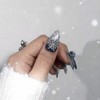 [Winter Nail Discount❄] Snowflake Rain Reflective Glitter Glass Al Nail