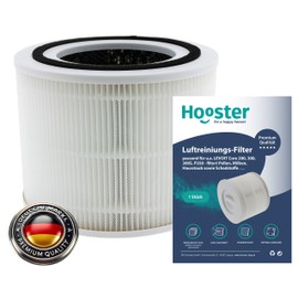 1 Standard Filter Compatible with Levoit H13 Core 300 / Core 300s Air Purifier | HEPA Replacement Filter Against Dust Pollen Allergens