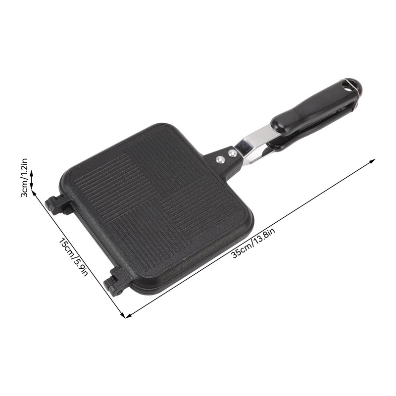 Hot Sandwich Maker Twill Detachable Nonstick Double Side Heating Sandwich