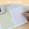 Koqye 3 in 1 Note Pads, Tear-Apart Memo Pad -