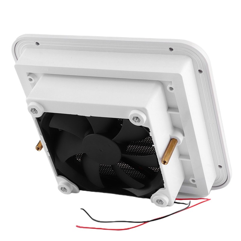 12V Side Air Vent Ventilation Exhaust Blade Fan Low Noise