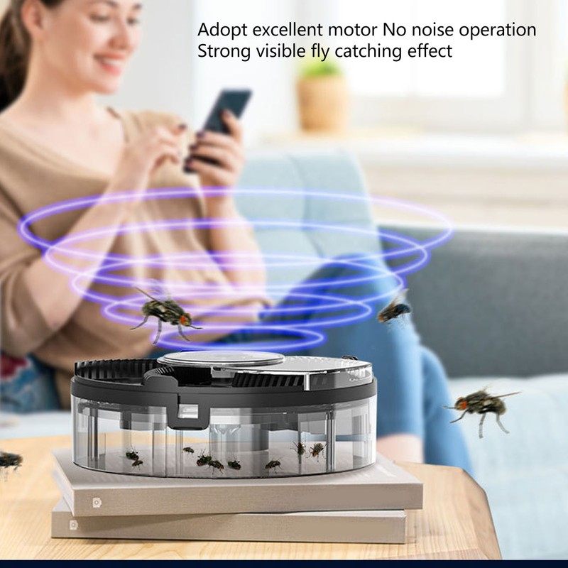 Electric Fly Trap Automatic USB Charging Quiet Detachable Washable Electric