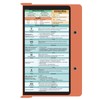 Whitecoat Clipboard® - Speech Language Pathology Edition (Coral, Bifold)