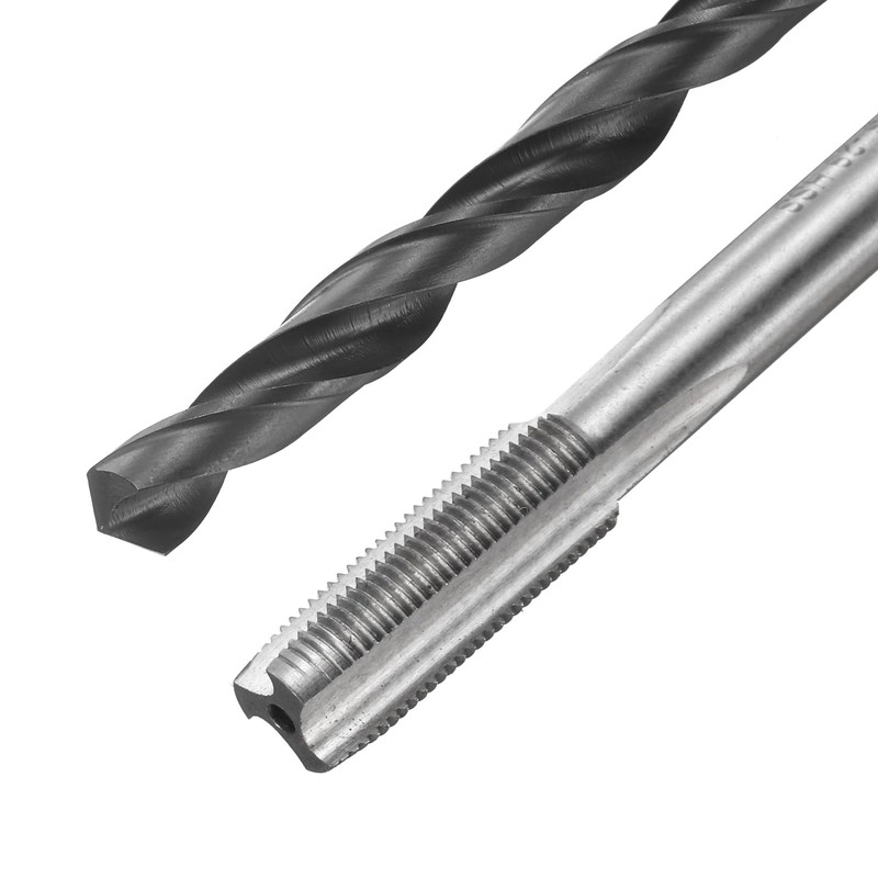 sourcing map Tap and Drill Bit Set, 2pcs 5/16-36 UNS