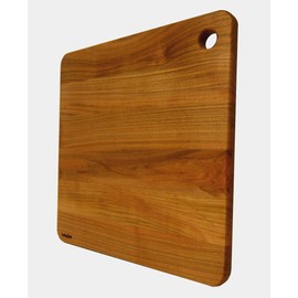katajiya Wooden Cutting Board, Japanese Yamazakura, Solid Wood, Medium Size (11.8 x 11.8 x 11.8 inches (300 x 300 x 150 mm) ~ Re-Sharpening Service Available~