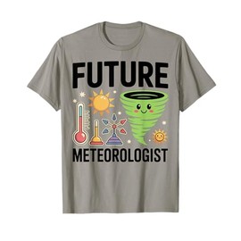 Future Meteorologist Storm Chaser Weather Scientist Kids T-Shirt
