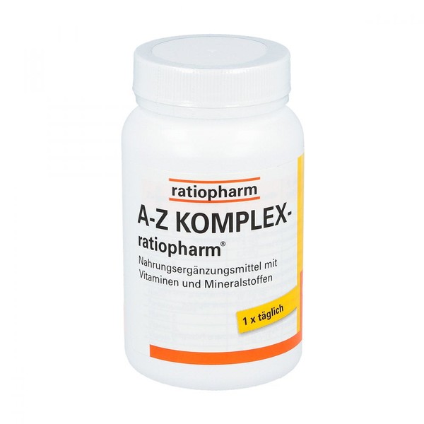 Ratiopharm A-Z Complex Tablets 100 tab