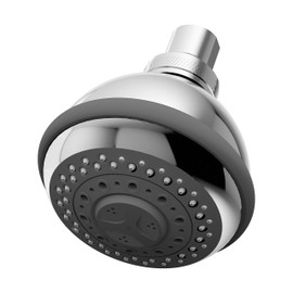 Symmons 4-143-1.5 Euro-Flo Showerhead, 4.25" L H x 3.54" W, Polished Chrome