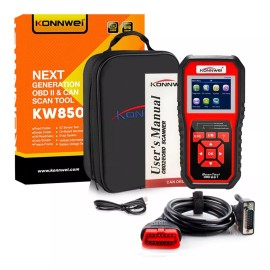 KW Escaner Código Diagnóstico De Automotriz Obd2 Konnwei Kw850