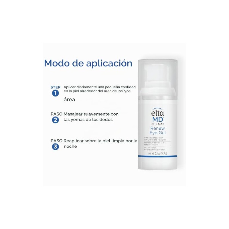 EltaMD Contorno de Ojos en Gel Renew Eye 14.3g