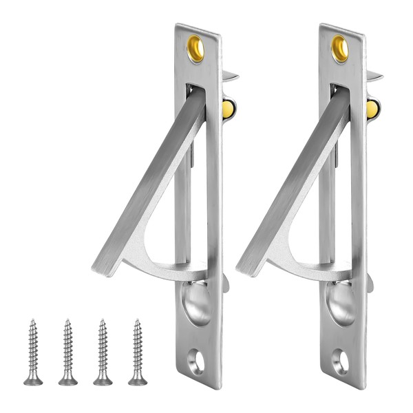 XIHIRCD 2pcs Pocket Door Edge Pull, 304 Stainless Steel Pocket