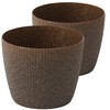 Tymar Flower Pot, Pack Of 2, Round Shape, Planter (2