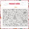 Ucouper Colouring Tablecloth Christmas Children Activity 70 x 100 cm
