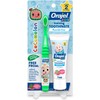 Orajel Kids CoComelon Fluoride-Free Training Toothpaste with Brush, (Set of