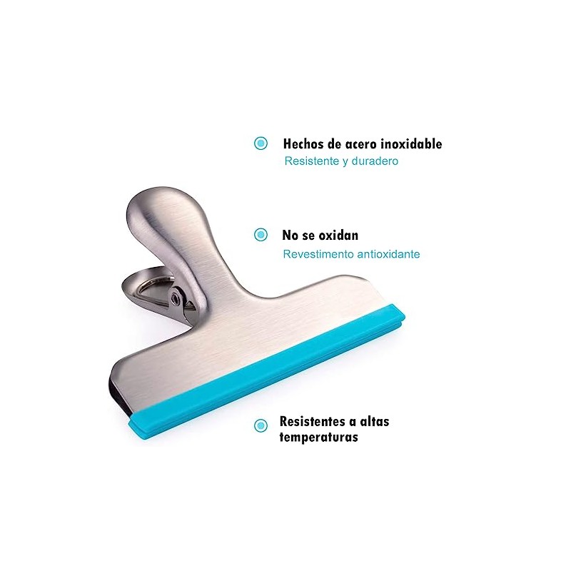 U Chef Set de 12 Clips para Bolsas Cubiertos de