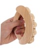 Outanaya 10 Wooden Dual Row Bead Back Massager Portable Manual