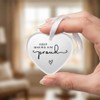 Solvio Keep Making Him Proud Memorial Gift, Heart-Shaped Keepsake