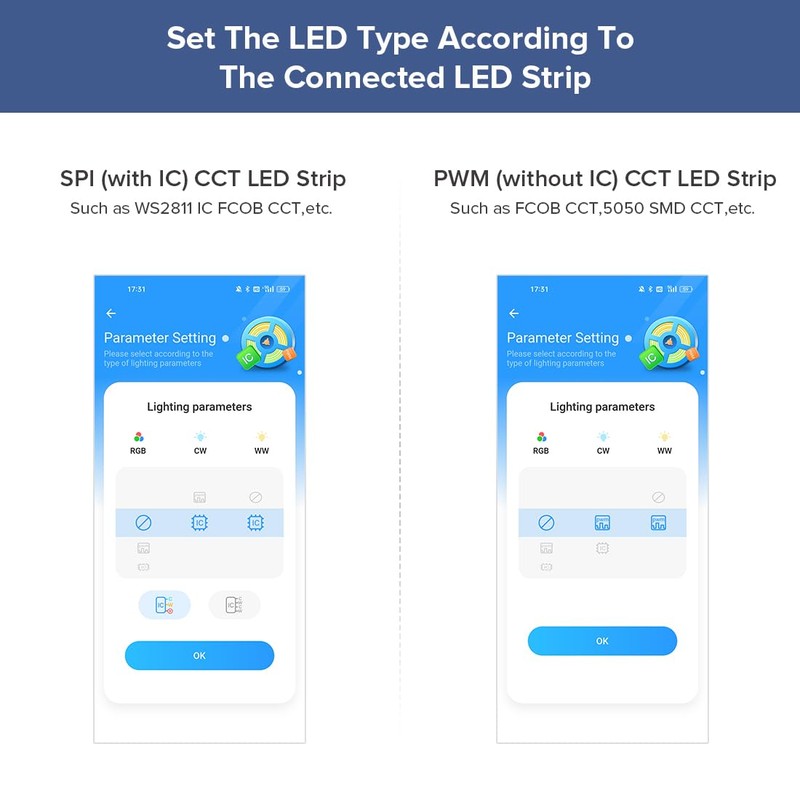 BTF-LIGHTING SP630E Bluetooth Controllers 4 Zones 2.4GHz RF RB2 Remote