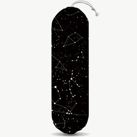 Constellation Stars Plastic Bag Holder, Astrology Reusable Grocery Garbage Bags Holder, Wall Mount Plastic Bags Organizer, Kitchen Housewarming Gift for Women, Kitchen Pattern Garbage Bag 55
