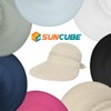 SUN CUBE Sombrero de sol para mujer UPF 50+, visera