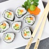 Rumyve 5 Pairs Chopsticks - Non-Slip Fancy Chopsticks,Sakura Amber Fiberglass