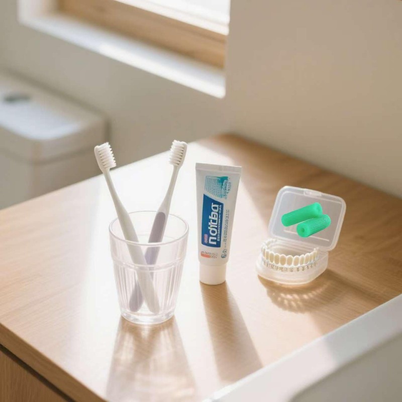 3 Pcs fKiZanthene Orthodontic Aligner Chewies, Mint Dental Chewies for