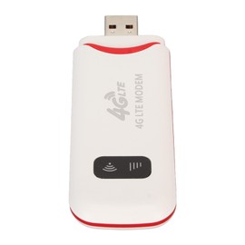 4G LTE USB-WLAN-Modem, Tragbarer 4G-Router mit SIM-Kartensteckplatz, Hochgeschwindigkeit 300 Mbit/s, Tragbarer Reise-Hotspot-Router, Entsperrter 4G-Dongle, Bis zu 10 Benutzer
