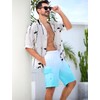 SILKWORLD Mens Swim Trunks 9" Swimming Shorts Quick-Dry Bathing Suits