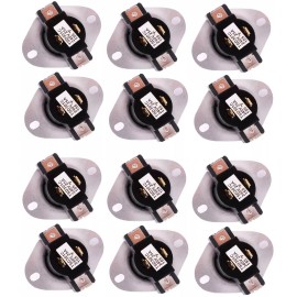 Scaroo 3387134 Dryer Operating Thermostat for Whirlpool Kenmore 12 Packs