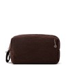 The Sak Essential Travel Kit in Hand-Crochet, Dopp Kit for Men & Women, Brown