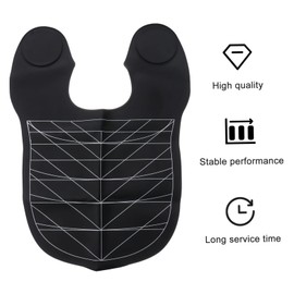 WOONEKY Leather Shawl Cloth Hair Neck Tray for Hair Washing Styling Perming Coloring