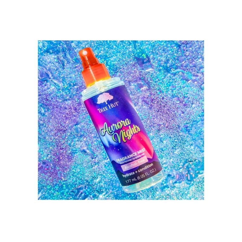 Tree Hut Aurora Nights Fragrance Mist Versatile Body Spray 6