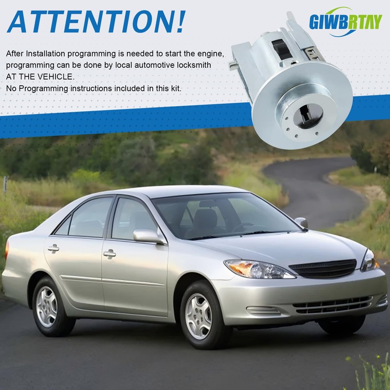 Aftermarket Ignition Lock Cylinder & Driver Door Lock Cylinder Set