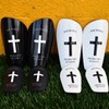 Cross Shin Pads - Color: Black Mini