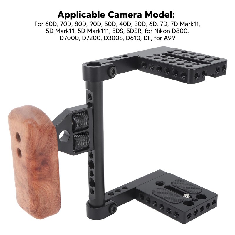 Camera Cage Kit Aluminum Alloy Camera Movie Making Video Rig