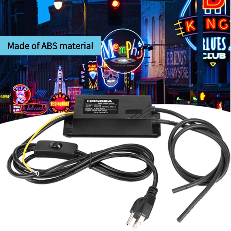 Neon Sign Transformer Power Supply Rectifier Kit, 7.5KV 30mA 110V,