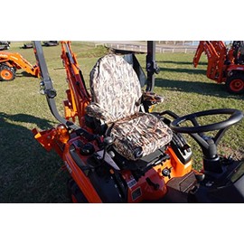 Durafit Seat Covers, Seat Covers for Tractor BX23 KUBOTA Tractors in Waterproof Fabrics, Camo and Solids (KU06 SAC)