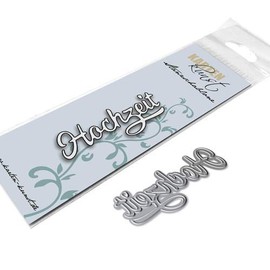 Card Art Cutting Die Die Die for Big Shot etc. Large Texts Wedding