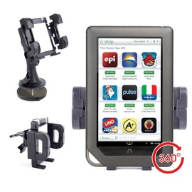 DURAGADGET Multi-Purpose Windscreen & Air Vent Mount - Suitable for Nook Simple Touch Reader 1st Edition & Simple Touch With GlowLight
