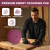 Flintronic 5 m x 85 mm Sanding Fleece, Abrasive Pads,