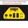 30 Amp Generator to House Hook-up Kit for Square D