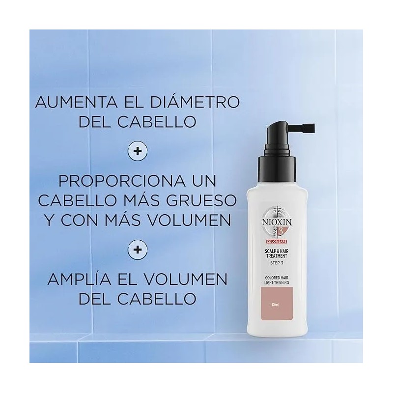 Tratamiento Anticaida Para Cuero Cabelludo Nioxin #3 100 Ml